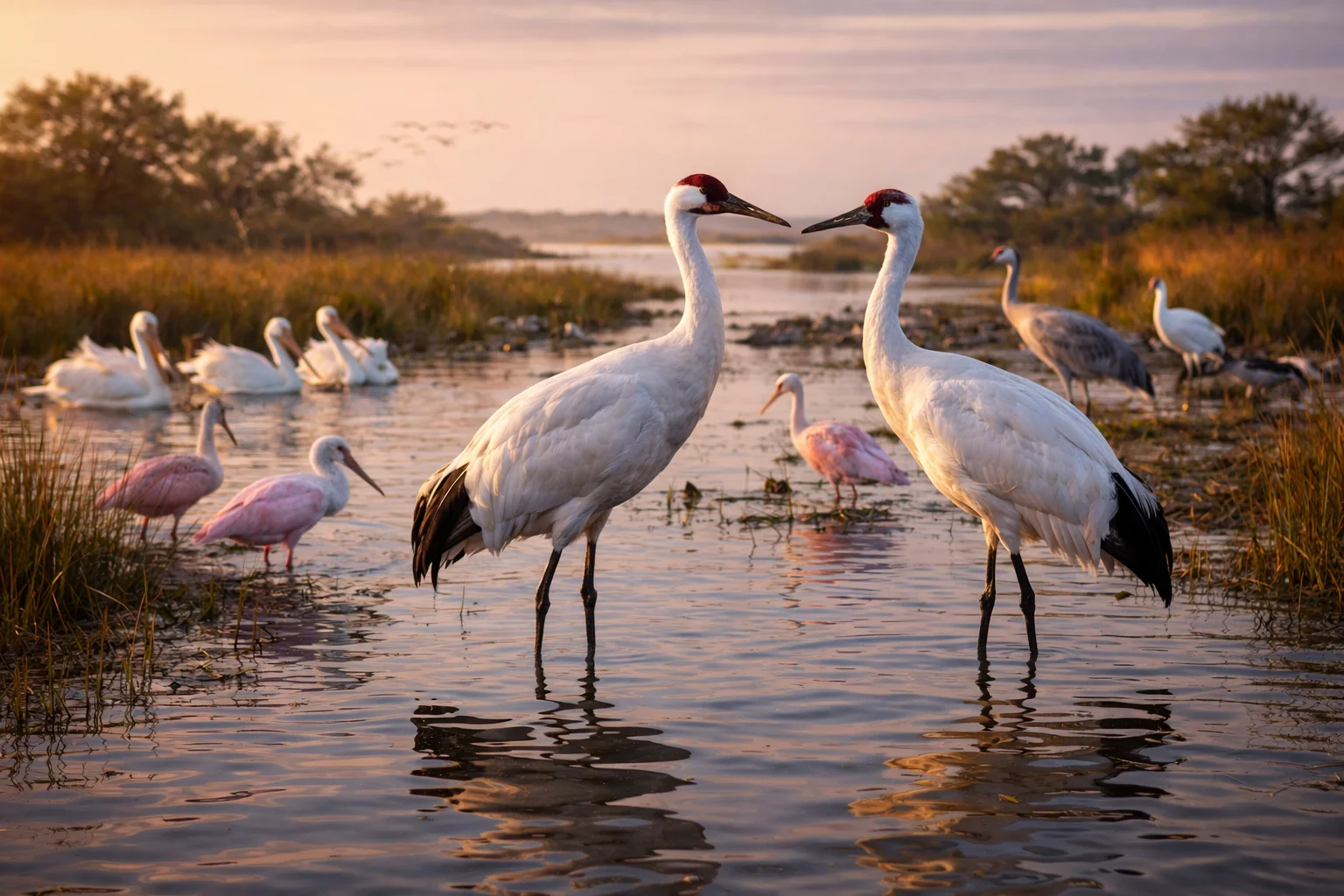 Whooping Cranes